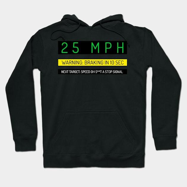 Funny Railroad PTC Shirt Hoodie by V&O Southern Shirts